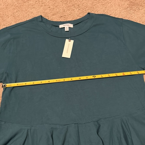 Anthropologie Hashtag in Trend Peplum Shirt- Size M - Picture 11 of 15